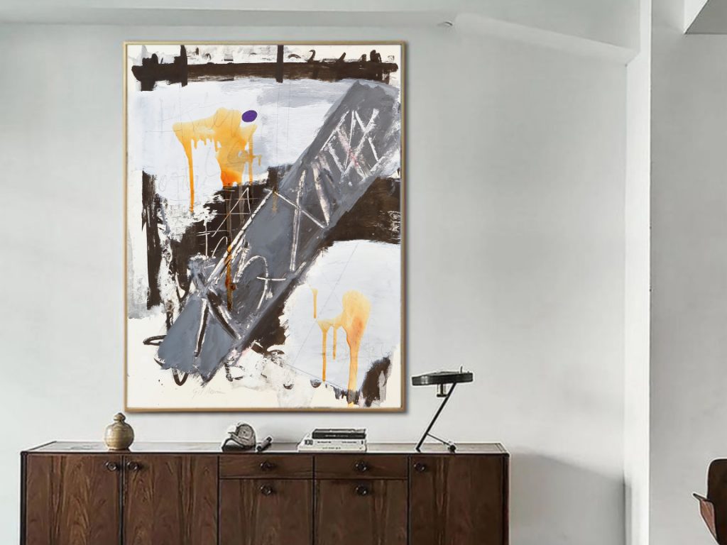 HOW TO Collect Original Abstract Paintings on Canvas to Enhance Your Home Decor